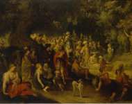 Jordaens Hans III Sermon of St John the Baptist  - Hermitage
